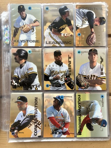 1995 Skybox Emotion Baseball Complete Set, Rookies Set, 5 Ripken Timeless Cards - Picture 21 of 24