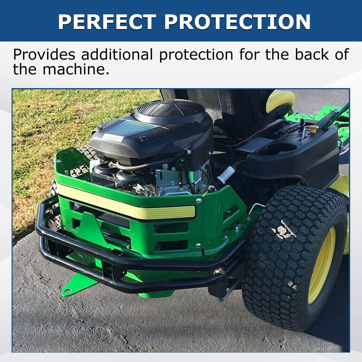 John Deere Z235 Accessories Zero Turn Lawn Mower One-Piece Rear Bumper ...