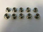 MG Midget MGB , MGC DURABLE DOT STUD FASTENER FOR HOODS OR CARPET X10