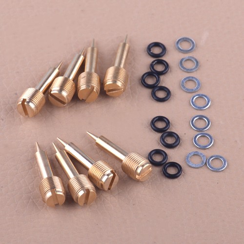 8pcs Carburetor Pilot Air Fuel Mixture Screw fit for Suzuki GS500(E