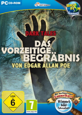 Dark Tales Das vorzeitige Begräbnis von Edgar Allan Poe Big Fish Wimmelbild 