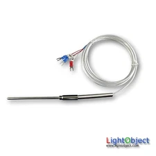 Premium Stainless Steel Waterproof PT100 RTD Temperature Sensor Probe