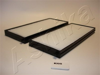2x Innenraumfilter ASHIKA 21-KI-K05/2x Pollenfilter für KIA CARENS 1 FC FJ CRDi