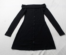 Wild Fable Women's Long Sleeve Mini Bodycon Dress BM7 Black Size: XS NWT