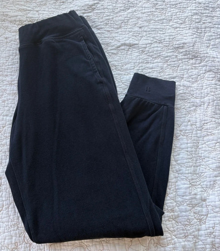 Sweaty Betty Garudasana Lightweight Yoga Trouser Pants, navy, small