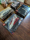 Lot of 5 LEGO Sets New In Box , 007,NY Skyline,Ahsoka Head,Star Wars.