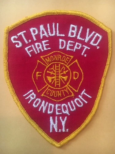 Irondequoit New York Fire Department Patch