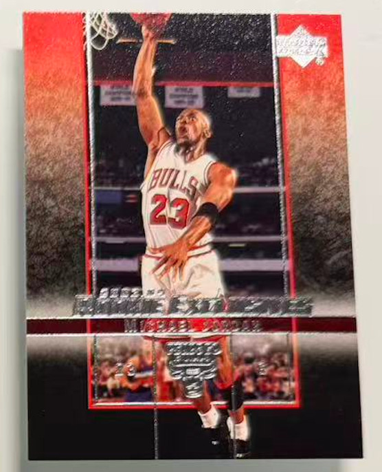 Upper Deck 2003-04 Rookie Exclusives Michael Jordan #60 Chicago Bulls Card