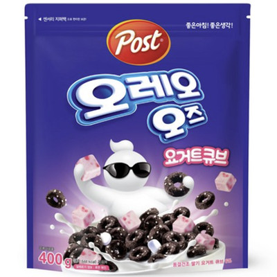 Post OREO O'S Cereal Yogurt Cube 400g Breakfast Food OREO OS K-Food