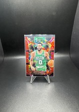 2023-24 Panini Select - Mezzanine Level Jayson Tatum #356 Red Cracked Ice Prizm