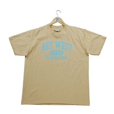 Supreme Kurzarm Herren T-Shirt Orange Groesse XL #QWE7317