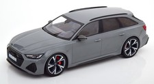 Minichamps 1/18 Audi Rs6 Avant 2020 Gray Special Edition 1 18