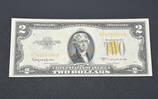 1953 C $2 Yellow Seal Note US Bill LOW Shipping!!!