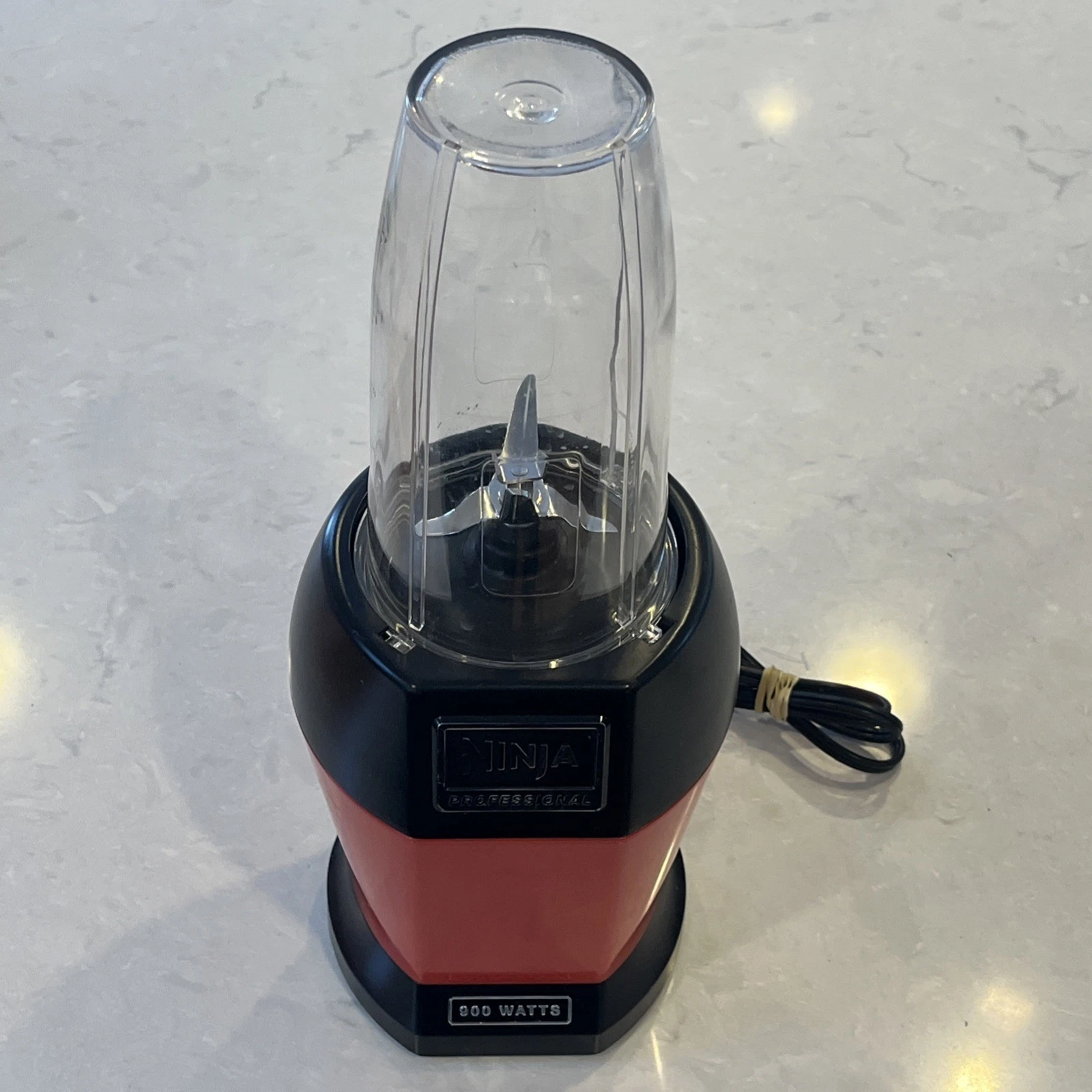 Ninja Professional BL450RDB 900W Blender Red Tested No Box Rare Color