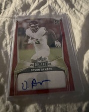 Leaf 2023 Leaf Draft De'Von Achane Rookie Auto #BA-DA2 Texas A&M NCAA