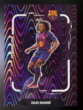 2025 Daka FC Barcelona Team Set Soccer Locked Purple Wave 037/175 - Jules Kounde