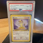 WOTC PSA 8 Meowth 1999 Jungle 1st Edition 56/64 English Regular