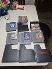LOT OF 6 GAMES Nintendo Entertainment System Toobin Kung Fu DUCK Burgertime ++