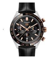 TAG Heuer Carrera Mens Black Watch - CBN2A5A....