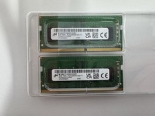 Micron 16GB 2x8GB 1Rx8 PC4-3200AA DDR4 SO-DIMM RAM MTA8ATF1G64HZ-3G2R1