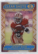 2020 Panini Illusions Clear Shots Light Blue 255/299 Jerry Rice #20 HOF 0i1b