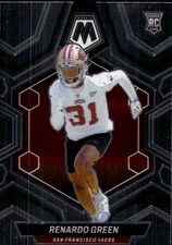 2024 Panini Mosaic Renardo Green #358 San Francisco 49ers 27B