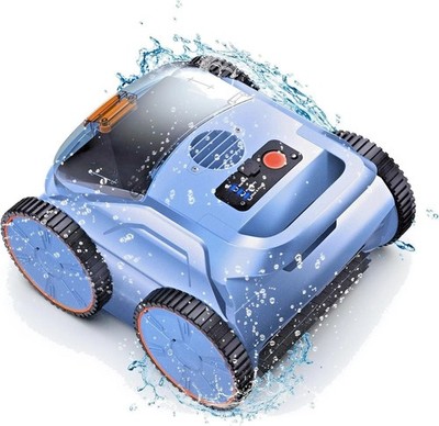 NEW *2025* Robotic Pool Vacuum, Robotic Pool Cleaner for Inground Pools 180 Mins