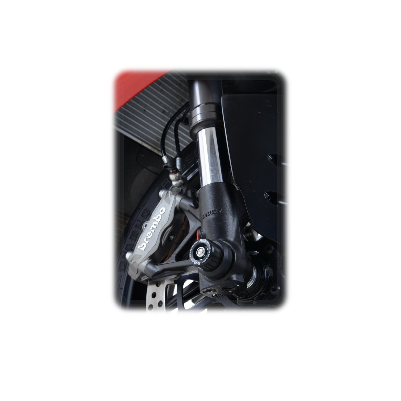 Fork Protectors for Ducati Streetfighter V2 2022-2024 Small R&G