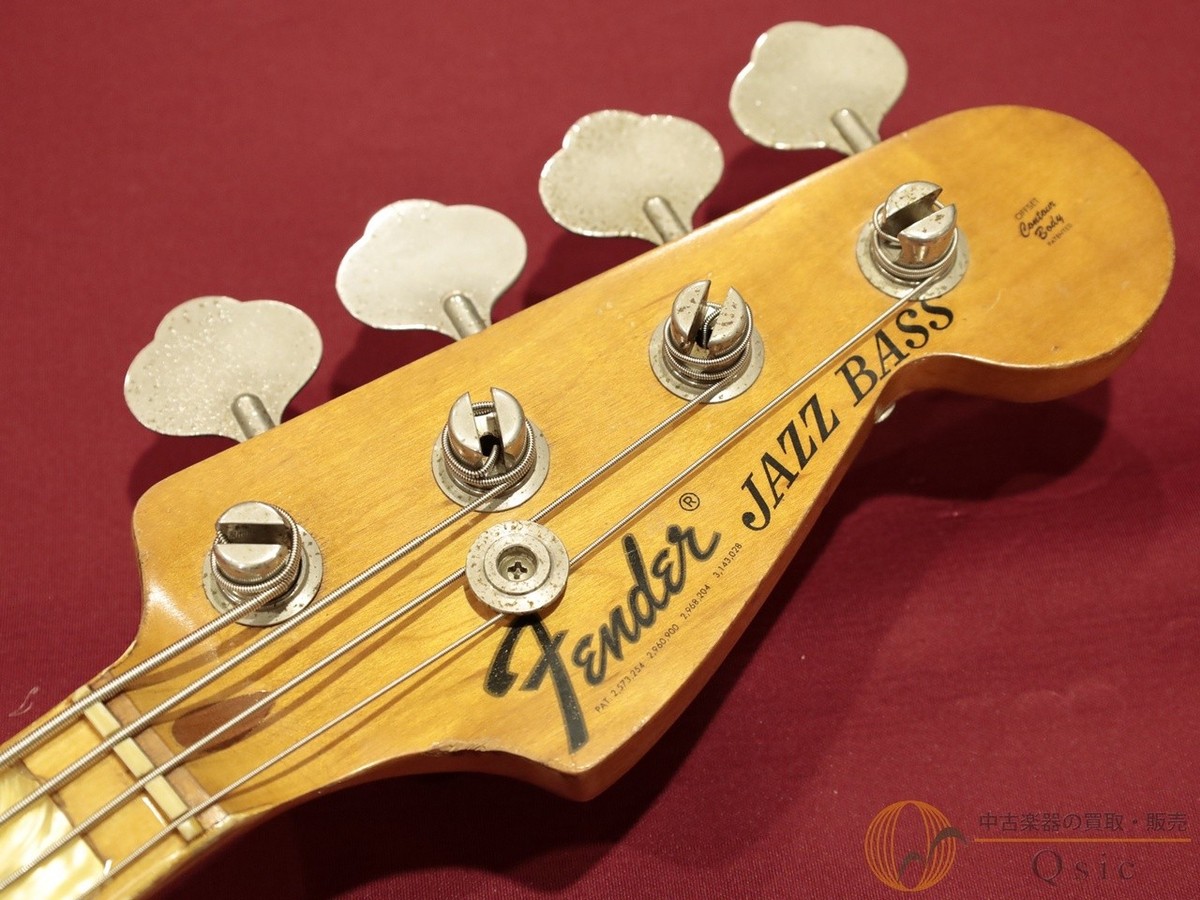 Fender 1973 Jazz Bass Vintage 70s Classic 4-String Electric Bass