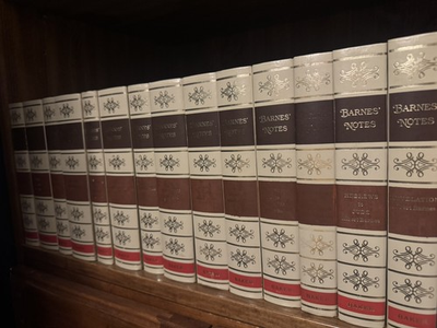 #ad Barnes#x27; Notes Bible Commentary Hardcover Set 14 volumes $399.99