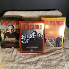 The Sopranos Complete Series Seasons 1-3 DVD Box Sets Excellent Condition