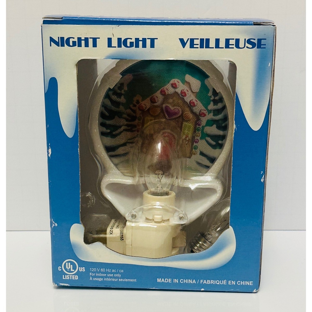 Costco Gingerbread Man Night Light Veilleuse 6
