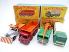VINTAGE MATCHBOX LESNEY 16 SCAMMELL 17 FODEN 30 CRANE 32 BP ORIGINAL BOXES 1960s