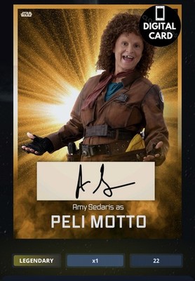22cc PELI MOTTO ANTHOLOGY SIGNATURES ORANGE LEGENDARY Star Wars Card Trader