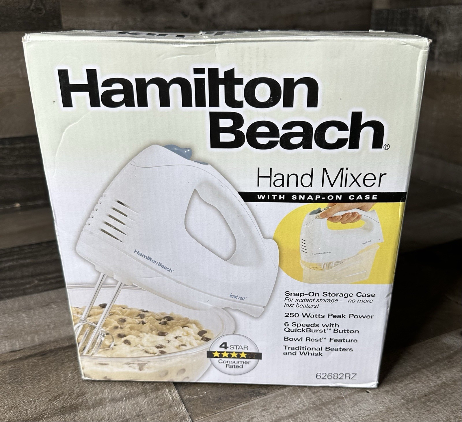 Hamilton Beach Hand Mixer 6 Speed Storage Case
