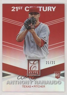 2015 Panini Elite 21st Century Red 21/21 Anthony Ranaudo #33 Rookie RC n3t