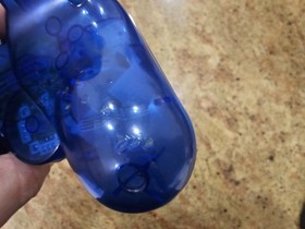 Sony PlayStation 2 PS2 Ocean Blue Clear Controller DualShock OEM SCPH-10010 Read