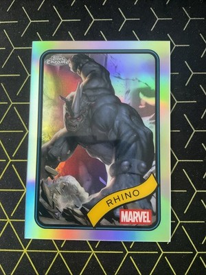 Topps Chrome Marvel Rhino #39