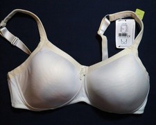 Amoena After Surgery Bra 42A Off-White Lara 0752 Padded Wire Free NWT
