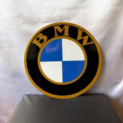 1917 BMW First Roundel Crest   Vintage Aviation Roots Metal Sign 19.7'' (50cm)