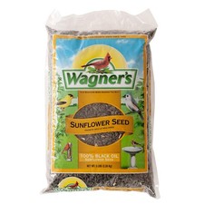 Black Oil Sunflower Seed Wild Bird Food 5lb Bag - High Energy Bird Feed