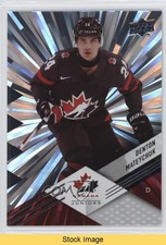 2024 Upper Deck Team Canada Juniors Outburst Denton Mateychuk #42 READ mp4
