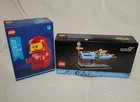 New LEGO Sets Lot 40789 Ideas Flying Moon Car and 40767 Up-scaled Baby Astronaut