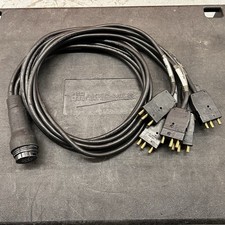 LEX SOCAPEX SOCO 19 PIN to 6ft 6 Channel Stagepin Male Connectors Break-in