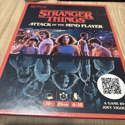 Netflix Stranger Things: Attack of the Mindflayer Family Card Game - Sealed