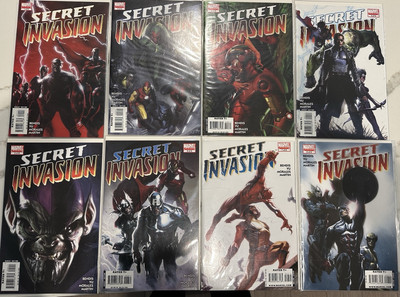 Secret Invasion #1 (Marvel Comics June 2008) Edition 1 Through 8