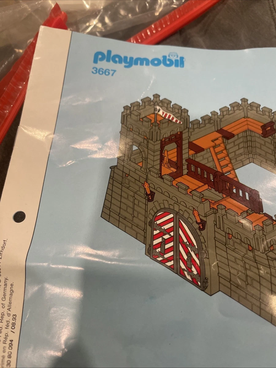 Lot Playmobil 3837 Tente Royale - Univers Médiéval - Vintage - Occasion