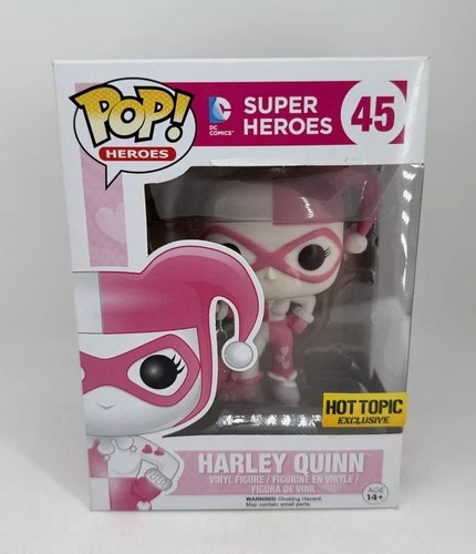 DC Comics Super Heroes #45 Harley Quinn Hot Topic Exclusive Funko Pop