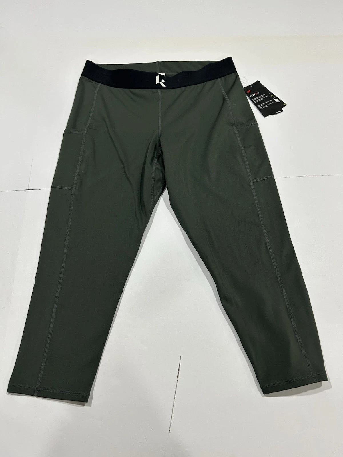 New Balance x Klutch Athletics Fitted Baselayer Pant Green WP31597-ACK Size XL