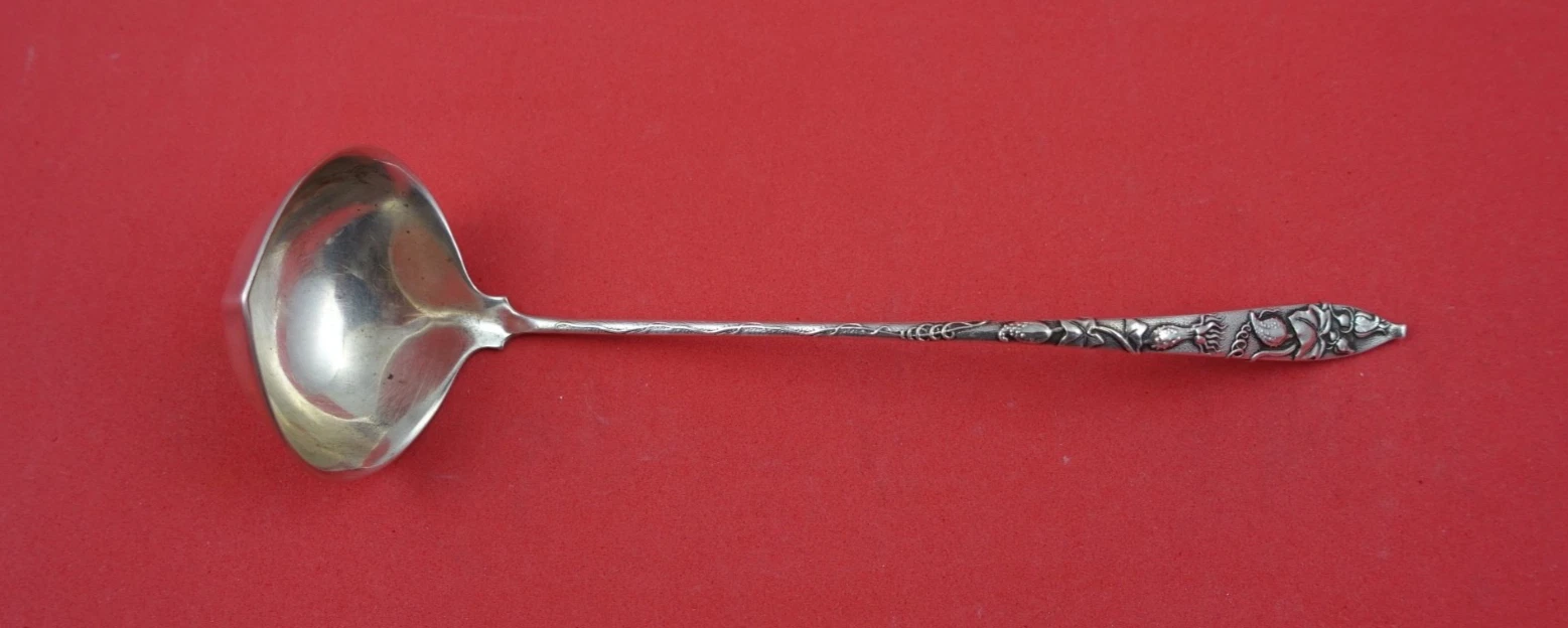 Vine By Tiffany and Co. Sterling Silver Sauce Ladle with/ squash pointed 7 1/4"